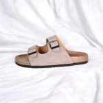 suede leather buckle sandals 07