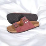 suede leather buckle sandals 09