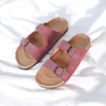 suede leather buckle sandals 09